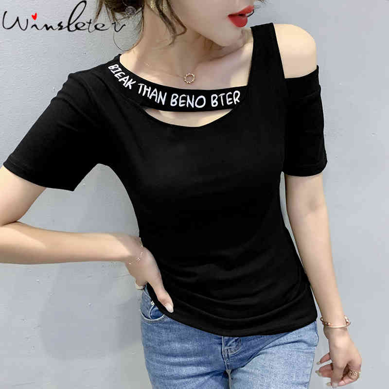 Women's T-Shirt Summer Korean Clothes Cotton Girl Fashion Sexy Hollow Out Letter Print Women Tops Short Sleeve Tees 2021 T14210A A, White t shirt
Women's T-Shirt Summer Korean Clothes Cotton Girl Fashion Sexy Hollow Out Letter Print Women Tops Short Sleeve Tees 2021 T14210A A, White t shirt