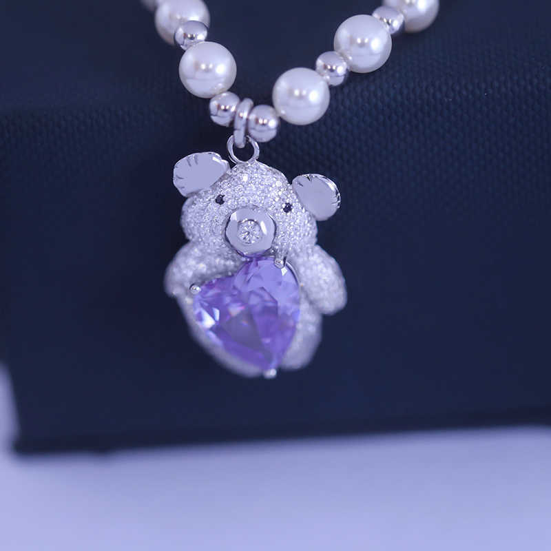 HEF jewelry original Little Bear Necklace female Qiao Xin with INS simple clavicle Chain Silver
HEF jewelry original Little Bear Necklace female Qiao Xin with INS simple clavicle Chain Silver