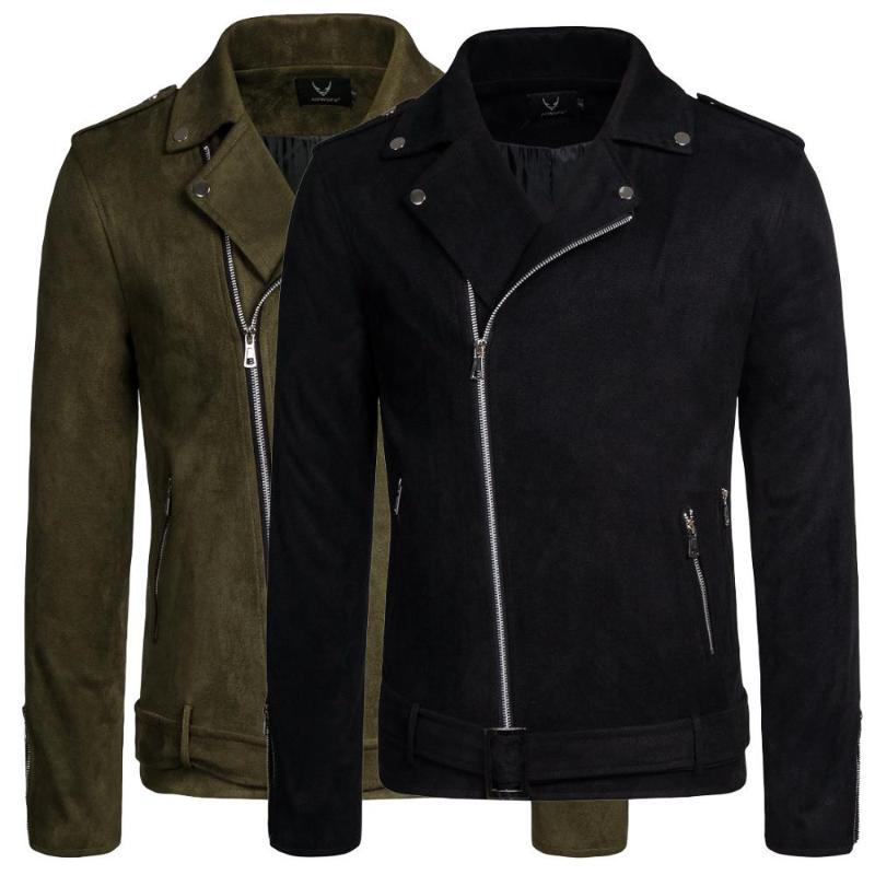 Men's Jackets 2021 Spring Autumn Jacket Fashion Diagonal Zipper Casual Slim Coat Solid Color Suede Western Style 47038, Black
Men's Jackets 2021 Spring Autumn Jacket Fashion Diagonal Zipper Casual Slim Coat Solid Color Suede Western Style 47038, Black