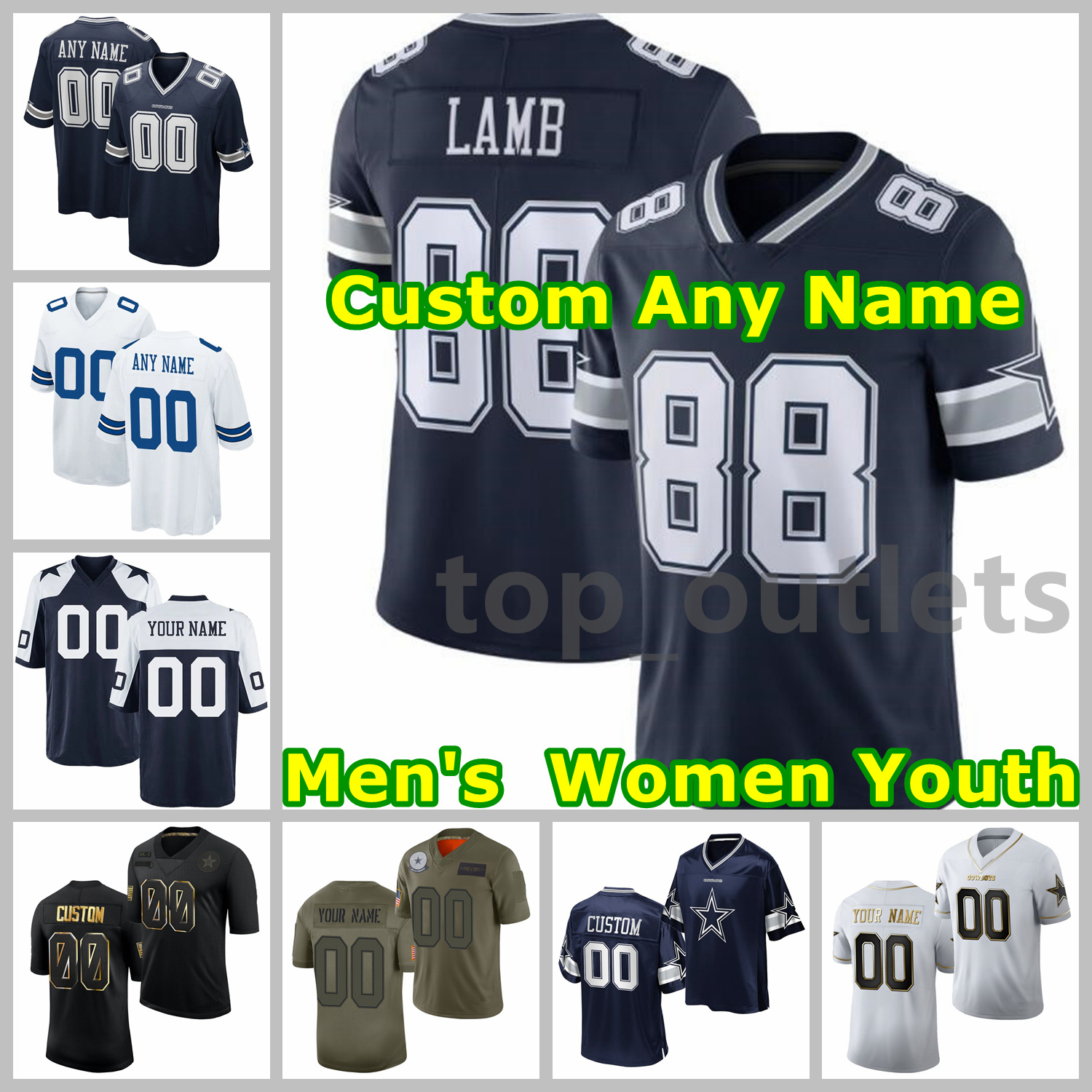 Cowboys American Football Jerseys Dak 4 Prescott Jersey CeeDee 88 Lamb Micah 11 Parsons Ezekiel 21 Elliott Leighton 55 Vander Esch Emmitt 22 Smith Custom Stitched, As photo
Cowboys American Football Jerseys Dak 4 Prescott Jersey CeeDee 88 Lamb Micah 11 Parsons Ezekiel 21 Elliott Leighton 55 Vander Esch Emmitt 22 Smith Custom Stitched, As photo