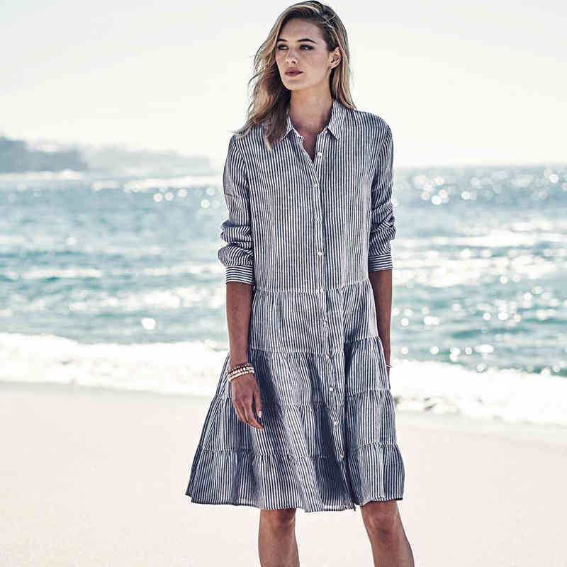 Beach dress Saida de Praia Cotton Cover up Kaftan Pareos Playa Mujer Cover- Swimsuit cover #Q1141 210420