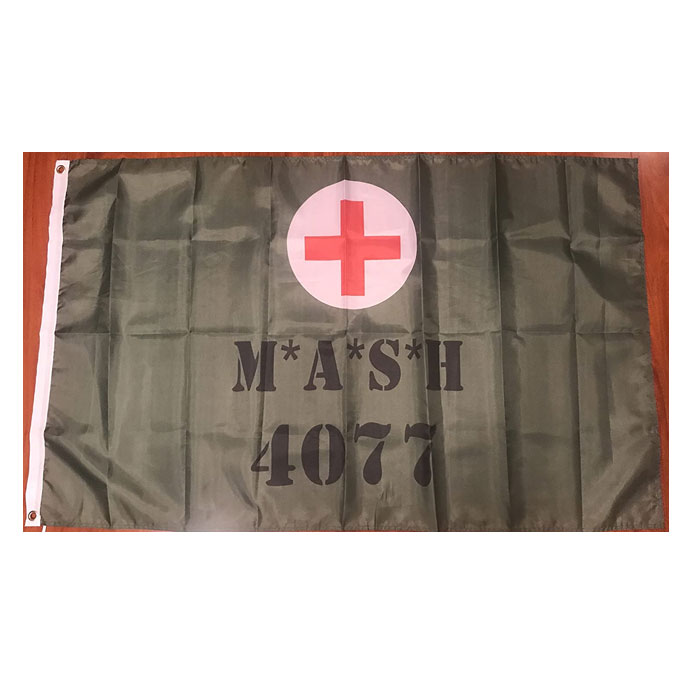Mash 4077 Flag M*A*S*H 4077th Military Army Hospital Vivid Color UV Fade Resistant Outdoor Double Stitched Decoration Banner 90x150cm Sports Digital Print Wholesale
Mash 4077 Flag M*A*S*H 4077th Military Army Hospital Vivid Color UV Fade Resistant Outdoor Double Stitched Decoration Banner 90x150cm Sports Digital Print Wholesale