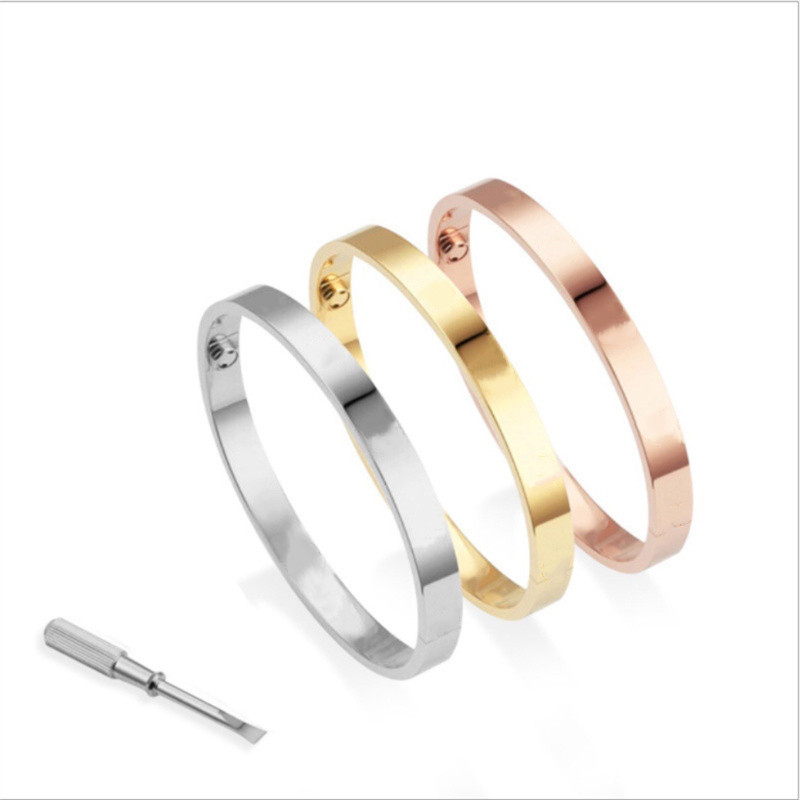 Cute couple bracelets design screw charm gold bangle women fashion stainless steel Easter luxury designer jewelry mens bracelet zircon diamond love bangles girl
Cute couple bracelets design screw charm gold bangle women fashion stainless steel Easter luxury designer jewelry mens bracelet zircon diamond love bangles girl