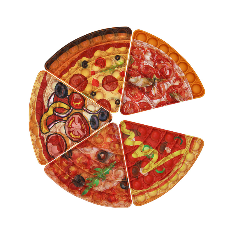 Simulation Pizza Fidget Pops Simple Dimple Toys Cell Phone Straps Sensory Bubble Finger Popper Pressure Anxiety Reliever Decompression Squishy Play House Decor
Simulation Pizza Fidget Pops Simple Dimple Toys Cell Phone Straps Sensory Bubble Finger Popper Pressure Anxiety Reliever Decompression Squishy Play House Decor