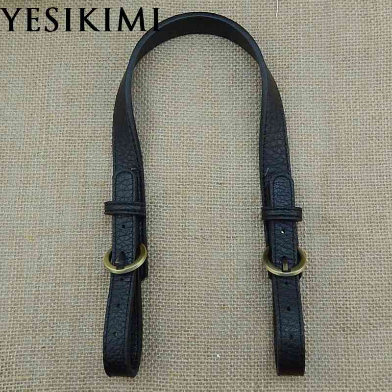 47-52CM*2CM 1 Pair Bag Belt DIY Bag Handles Split Leather Bolsa Accessories Replacement Shoulder Bag Straps, Black
47-52CM*2CM 1 Pair Bag Belt DIY Bag Handles Split Leather Bolsa Accessories Replacement Shoulder Bag Straps, Black