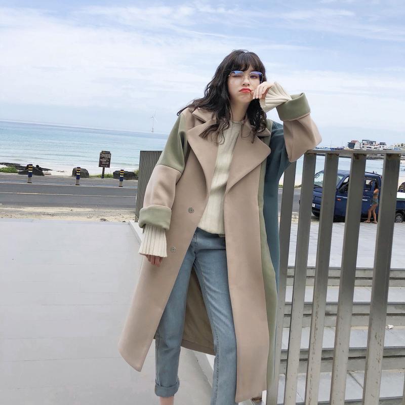 Women' Wool & Blends Winter Woolen Coat Mid-Length Student Mori Korean Style 2021 Autumn And Trend, Red
Women' Wool & Blends Winter Woolen Coat Mid-Length Student Mori Korean Style 2021 Autumn And Trend, Red