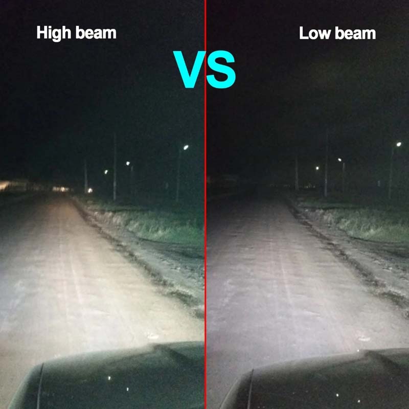 Vehicle Headlight H4 H7 LED Car Lights 9005 H11 H8 H9 HB1 HB3 9006 9007 880 Auto Lamp Bulb Night Light 12V 8000LM 6000K 2PCS/Pair