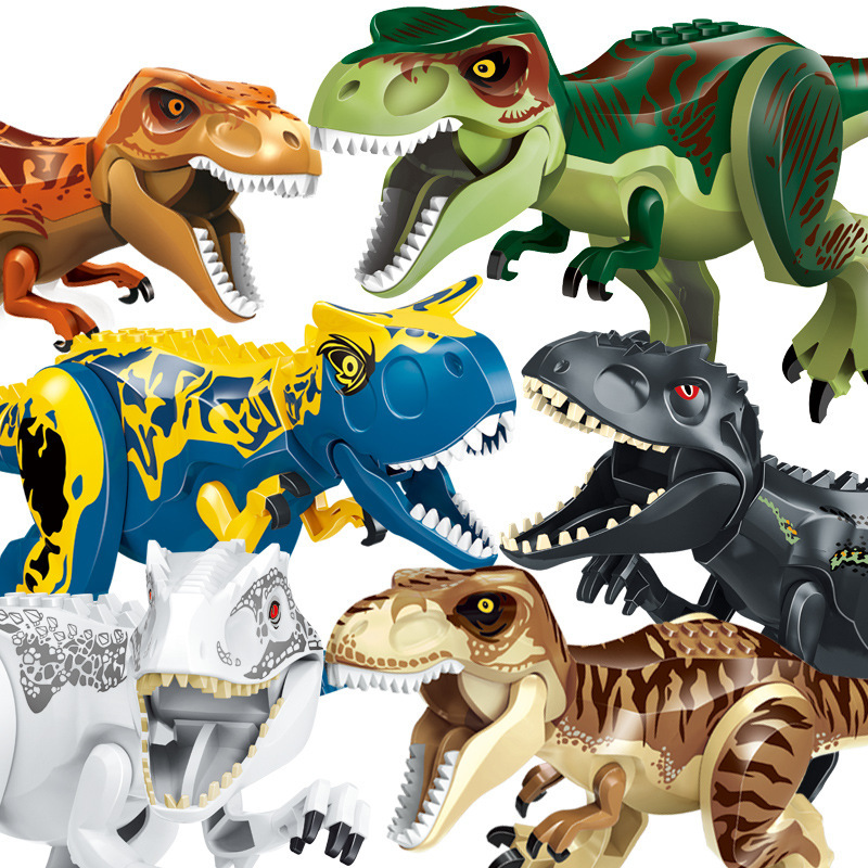 Large Dinosaur Building Block Toy Tyrannosaurus Rex Carnotaurus Jurassic World Park Puzzle DIT Assembly Bricks Educational Learning Toys for Children Boys
Large Dinosaur Building Block Toy Tyrannosaurus Rex Carnotaurus Jurassic World Park Puzzle DIT Assembly Bricks Educational Learning Toys for Children Boys