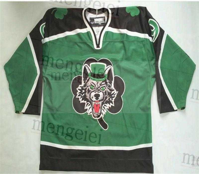 Custom 2020 Chicago Wolves Hockey Jersey Embroidery Stitched Customize any number and name Jerseys, Black
Custom 2020 Chicago Wolves Hockey Jersey Embroidery Stitched Customize any number and name Jerseys, Black