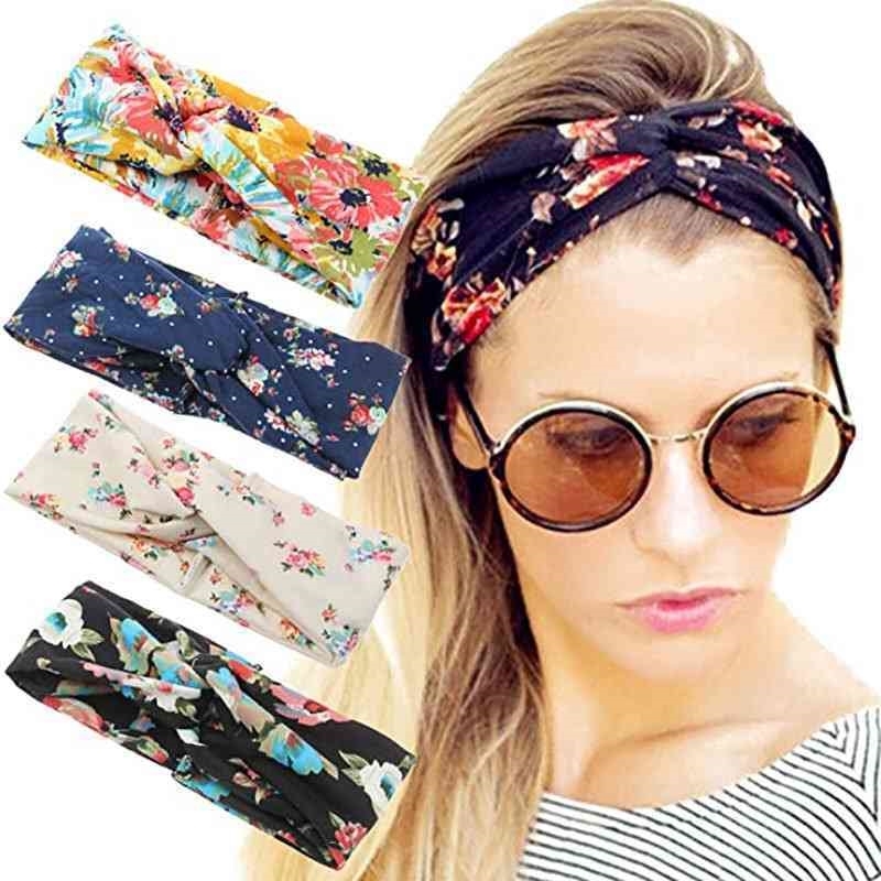 Bohemian Hot selling accessories knotted hair belt headdress cross floral headband female
Bohemian Hot selling accessories knotted hair belt headdress cross floral headband female