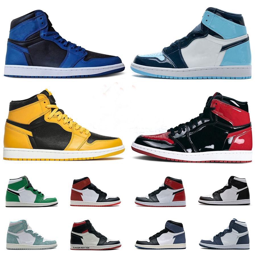 Mens Pollen Basketball Shoes 1s 1 High Hi UNC Patent Bred University Blue Smoke Grey Light Fusion Red Black Toe Turbo Pine Green Dark Mocha Chicago Shadow 2 Sneakers
Mens Pollen Basketball Shoes 1s 1 High Hi UNC Patent Bred University Blue Smoke Grey Light Fusion Red Black Toe Turbo Pine Green Dark Mocha Chicago Shadow 2 Sneakers