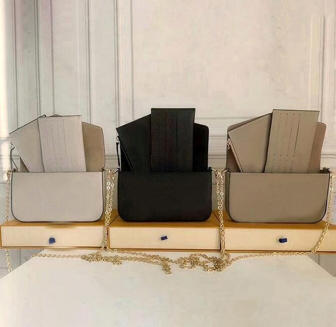 High-quality leather 3 pcs/set bag favorite multi pochette accessories women Crossbody Purse Messenger bags Handbags Flowers shoulder lady with box 093-06, Cream
High-quality leather 3 pcs/set bag favorite multi pochette accessories women Crossbody Purse Messenger bags Handbags Flowers shoulder lady with box 093-06, Cream