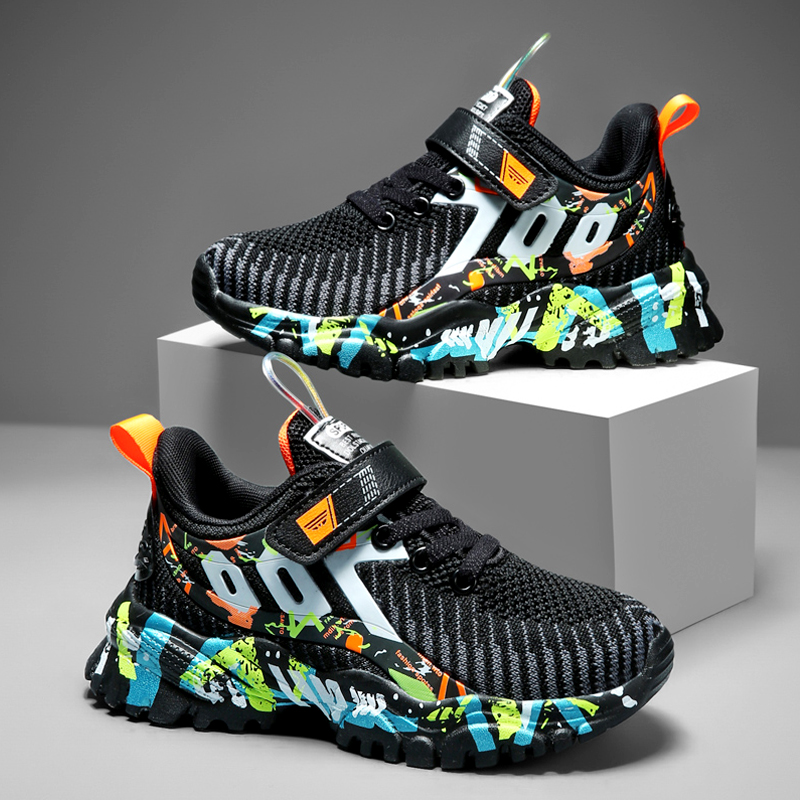 Kids Sport Shoes For Boys Running Sneakers Casual Sneaker Breathable Childrens Fashion Shoes 2021 Autumn Platform Light Shoes, Black bule
Kids Sport Shoes For Boys Running Sneakers Casual Sneaker Breathable Childrens Fashion Shoes 2021 Autumn Platform Light Shoes, Black bule