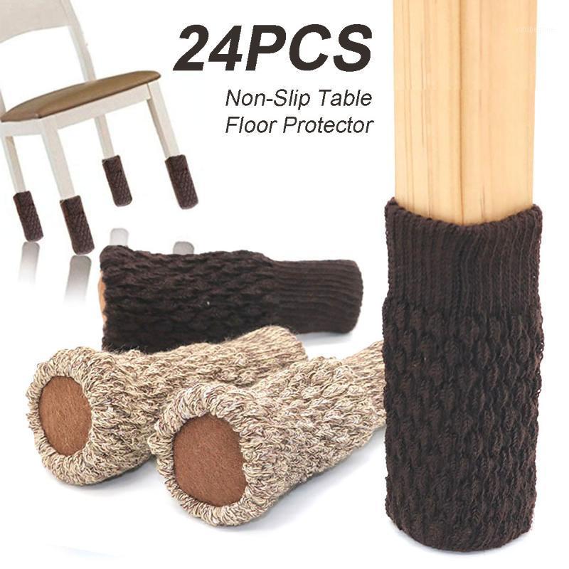 Chair Covers 24PCS Knitted Foot Cover Non-slip Table Legs Furniture Socks Floor Protection Pads Moving Noise Reduction
Chair Covers 24PCS Knitted Foot Cover Non-slip Table Legs Furniture Socks Floor Protection Pads Moving Noise Reduction