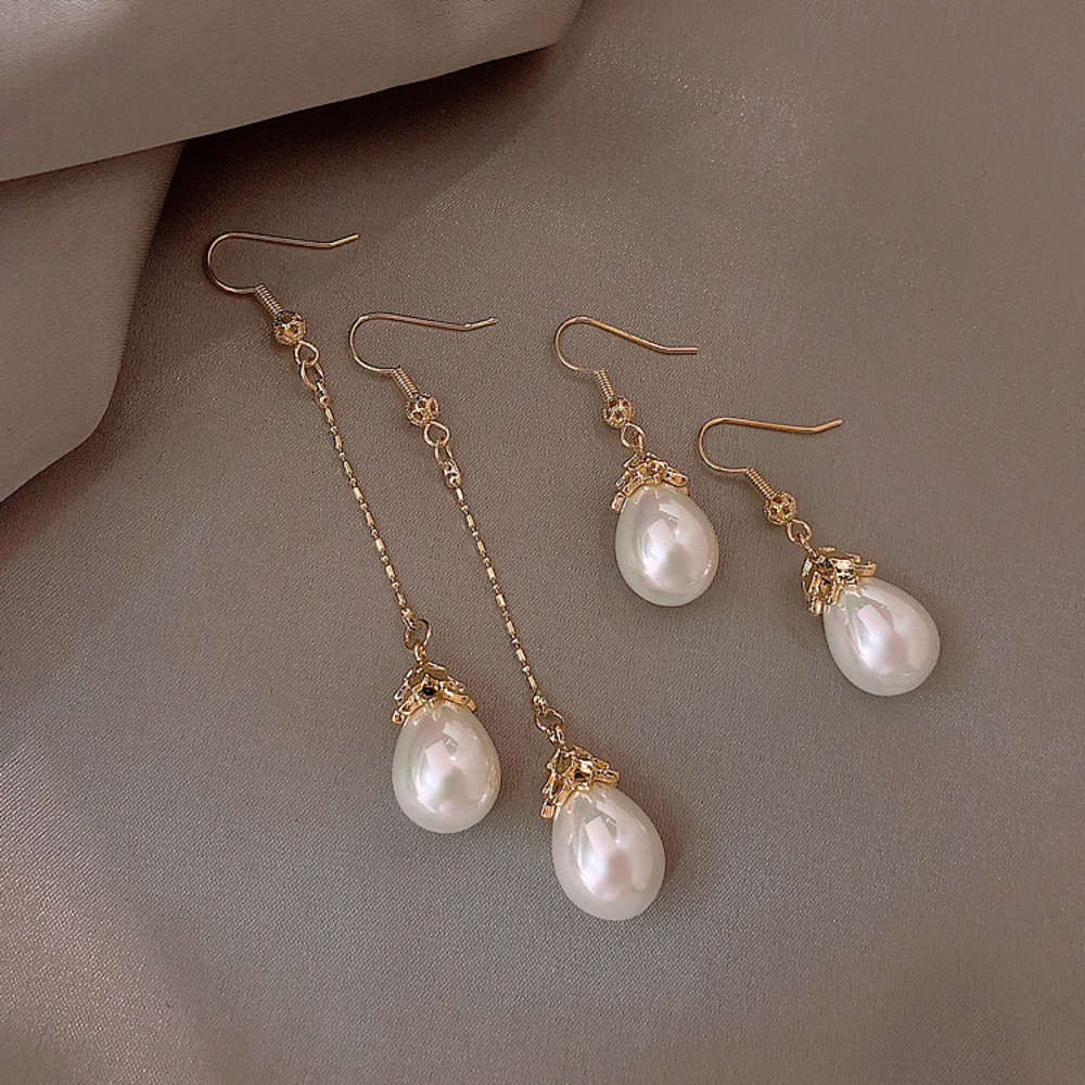 earrings Japan South Korea simple pearl temperament earhook elegant long versatile advanced sense earrings and Earrings, Golden
earrings Japan South Korea simple pearl temperament earhook elegant long versatile advanced sense earrings and Earrings, Golden