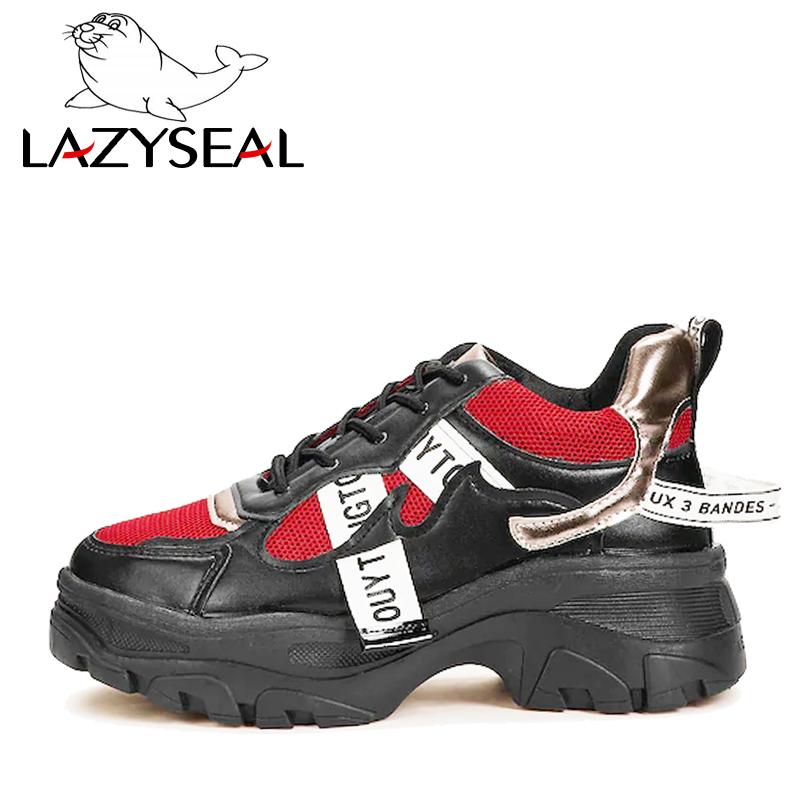 Boots LazySeal Height Increasing Shoes Woman Sneakers Ankle For Women Lace-up Roumd Toe Chunky Heel Ladies Vulcanize, Black
Boots LazySeal Height Increasing Shoes Woman Sneakers Ankle For Women Lace-up Roumd Toe Chunky Heel Ladies Vulcanize, Black