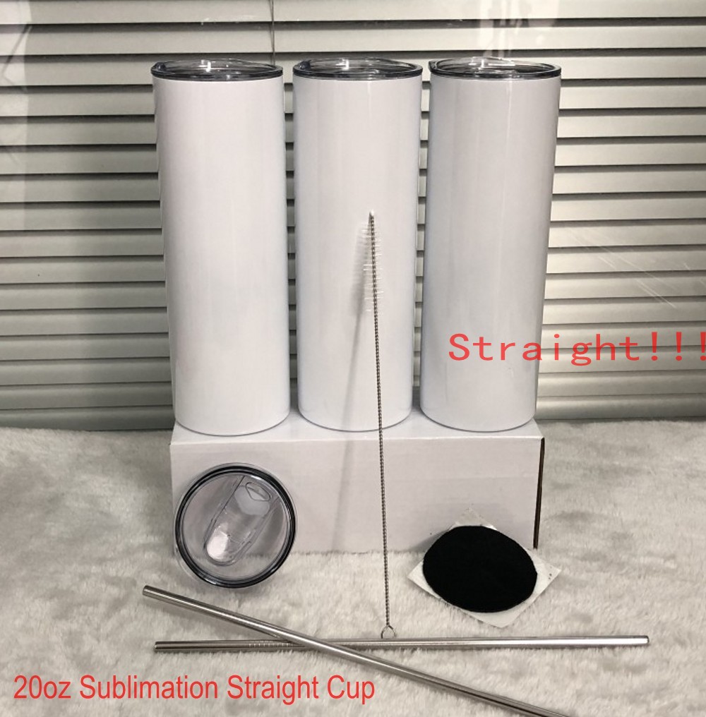 STRAIGHT! US Stock 20oz Sublimation Skinny STRAIGHT Tumblers With Straw Stainless Steel Water Bottles Double Insulated Cups Mugs Fast Shipping
STRAIGHT! US Stock 20oz Sublimation Skinny STRAIGHT Tumblers With Straw Stainless Steel Water Bottles Double Insulated Cups Mugs Fast Shipping