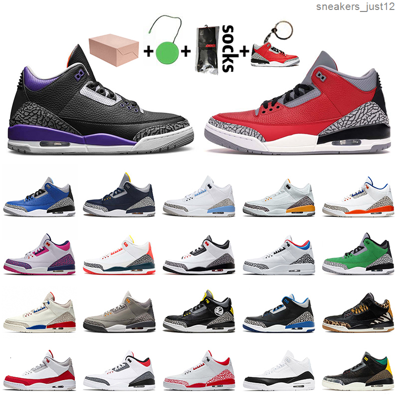 New With Box UNC Jumpman 3 3s Basketball Shoes Court Purple Red Cement Midnight Navy Katrina Knicks Rivals Sneakers Mens Trainers
New With Box UNC Jumpman 3 3s Basketball Shoes Court Purple Red Cement Midnight Navy Katrina Knicks Rivals Sneakers Mens Trainers