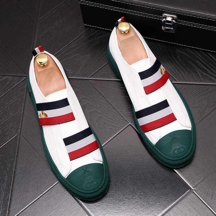 Autuspin Men Leather Casual White Shoes Mens Summer Slip on Lazy Shoe Fashion Breathable Comfortable Cowhide Flats Loafers D39, White green
Autuspin Men Leather Casual White Shoes Mens Summer Slip on Lazy Shoe Fashion Breathable Comfortable Cowhide Flats Loafers D39, White green