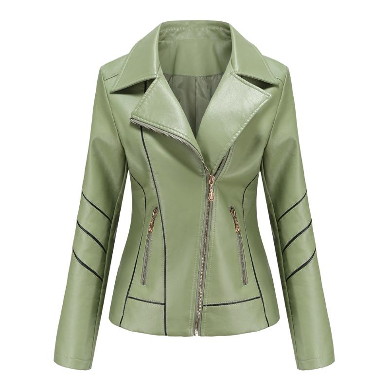 Women's Leather & Faux Fashion Streetwear Jacket Autumn PU Jackets For Women 2021 Long Sleeve Turn-down Collar Slim Perfecto Cuir Femme, Black
Women's Leather & Faux Fashion Streetwear Jacket Autumn PU Jackets For Women 2021 Long Sleeve Turn-down Collar Slim Perfecto Cuir Femme, Black