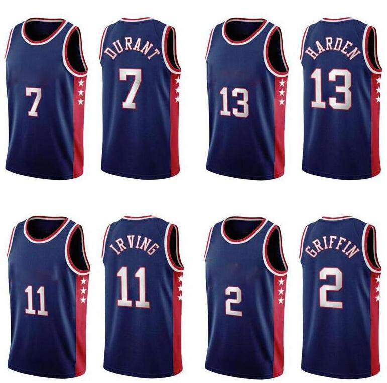 Stitched Basketball Jersey Kevin Durant #7 James Harden #13 Kyrie Irving #11 Griffin #2 BrooklynCity 75th Anniversary jerseys 2021-22 Men Women Youth, With logo
Stitched Basketball Jersey Kevin Durant #7 James Harden #13 Kyrie Irving #11 Griffin #2 BrooklynCity 75th Anniversary jerseys 2021-22 Men Women Youth, With logo