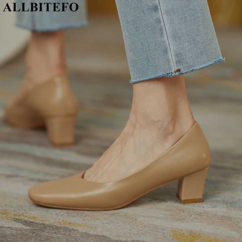 ALLBITEFO high quality soft natural genuine leather high heels women fashion women high heel shoes pigskin inside women heels 210611, As picture
ALLBITEFO high quality soft natural genuine leather high heels women fashion women high heel shoes pigskin inside women heels 210611, As picture