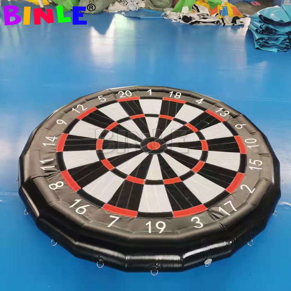 Factory Airtight 2M Hanging PVC Outdoor Inflatable Football Dart Board Soccer Target Games Kick Shooting Dartboard