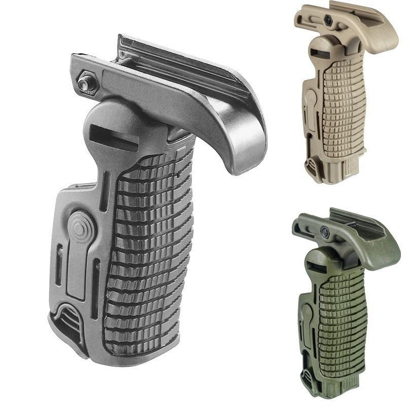 Folding retractable 20mm nylon plastic Tactical Water Gun grip, Sand