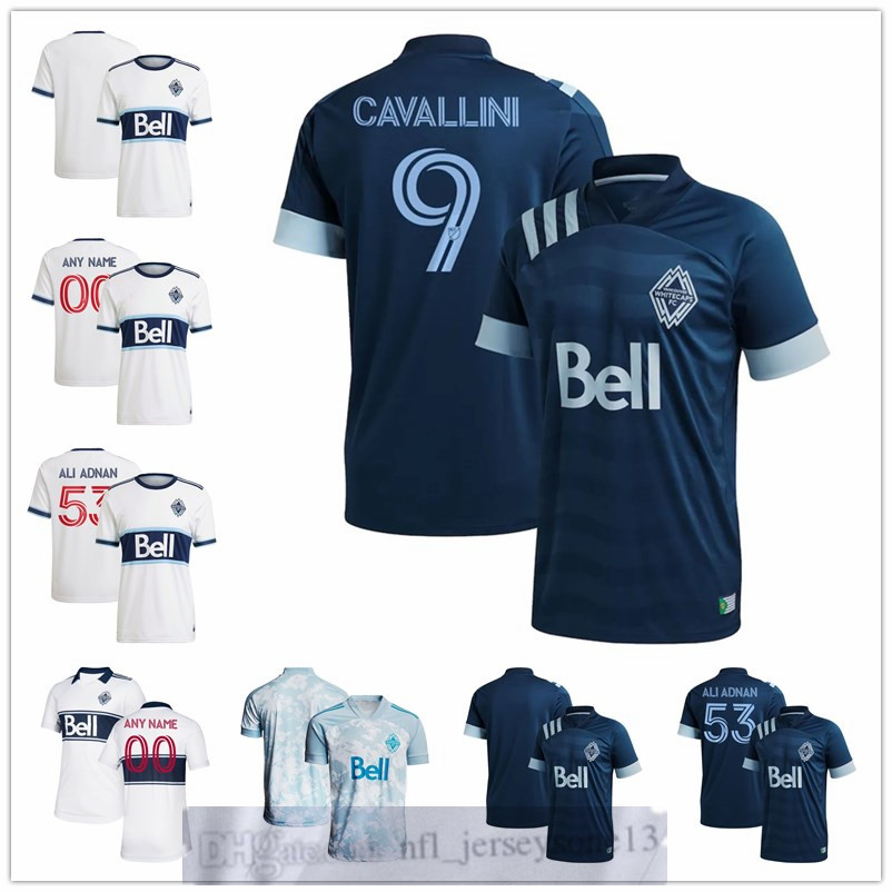 Custom Vancouver Mens women youth Whitecaps FC 9 Lucas Cavallini 53 Ali Adnan White blue 2021 Primary Authentic Player Jersey
Custom Vancouver Mens women youth Whitecaps FC 9 Lucas Cavallini 53 Ali Adnan White blue 2021 Primary Authentic Player Jersey