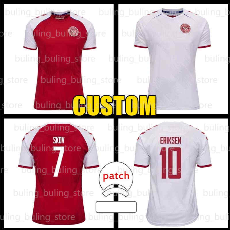#10 ERIKSEN Soccer Jersey 2021 Danmark CHRISTENSEN ERIKSEN Men Denmark Home Red soccer shirts Short Sleeve 2021/2022 Customized Away White F, Black;yellow
#10 ERIKSEN Soccer Jersey 2021 Danmark CHRISTENSEN ERIKSEN Men Denmark Home Red soccer shirts Short Sleeve 2021/2022 Customized Away White F, Black;yellow