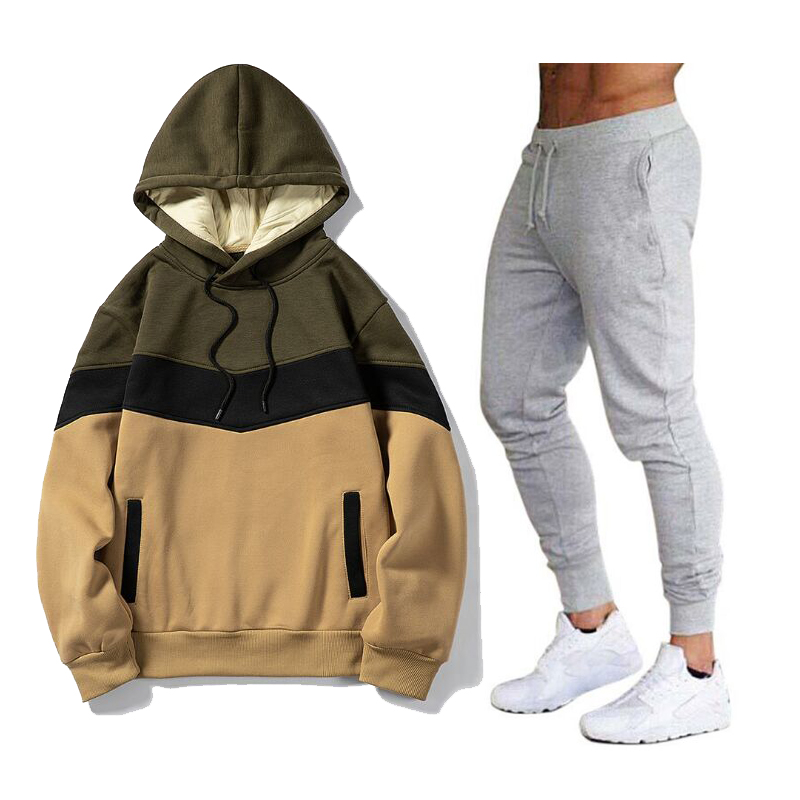 Men' Tracksuit Autumn Clothes Sportswear Two Piece Set Men Jacket Sweatpants Patchwork Clothing Male Sweatsuit Sports Suits Husband, Extra not product
Men' Tracksuit Autumn Clothes Sportswear Two Piece Set Men Jacket Sweatpants Patchwork Clothing Male Sweatsuit Sports Suits Husband, Extra not product