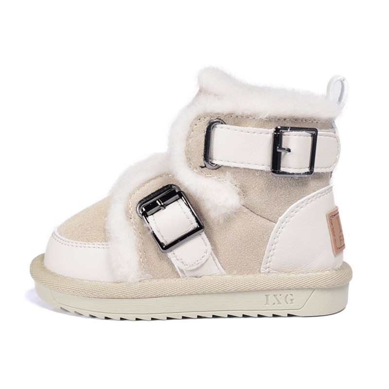 New Winter Children Snow Boots Genuine Leather Thi Plush Warm Girls Boys Boots Non-Slip Fashion Toddler Baby Shoes 1-6 Years, Black
New Winter Children Snow Boots Genuine Leather Thi Plush Warm Girls Boys Boots Non-Slip Fashion Toddler Baby Shoes 1-6 Years, Black