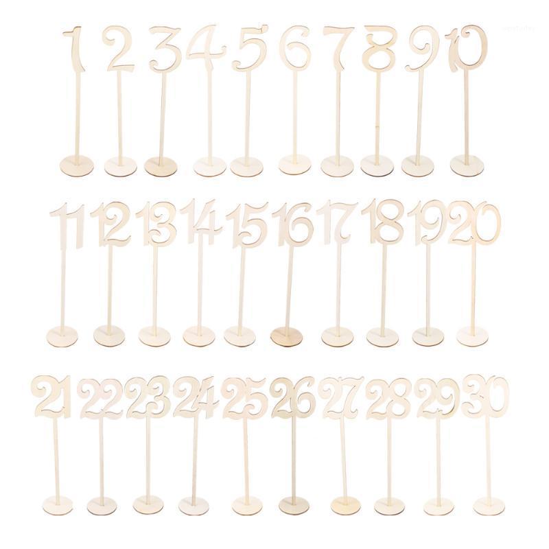 Party Decoration 30pcs 1-30 Wooden Table Numbers With Holder Base For Wedding Birthday Home
Party Decoration 30pcs 1-30 Wooden Table Numbers With Holder Base For Wedding Birthday Home