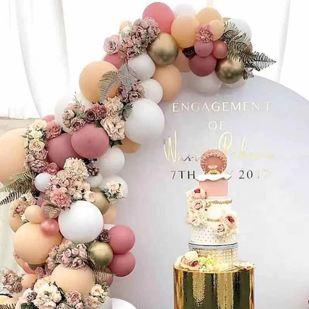 Retro Color Latex Balloon Set Birthday Party Balloon Confession Wedding Birthday Balloon Set