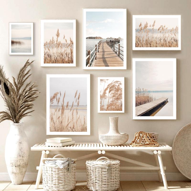 Paintings Beige Lake Plant Wooden Bridge Autumn Landscape Wall Art Canvas PaintingNordic Posters And Prints Living Room Interior Decor
Paintings Beige Lake Plant Wooden Bridge Autumn Landscape Wall Art Canvas PaintingNordic Posters And Prints Living Room Interior Decor