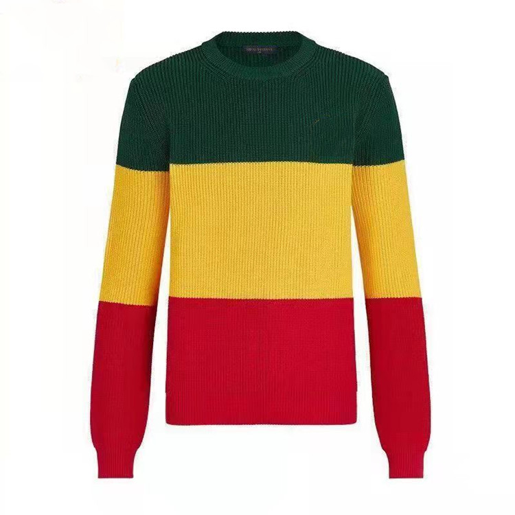 Mens Designer Sweaters Womens Casual high quality O-Neck luxury Men Ribbed Cuff Streetwear, 10
Mens Designer Sweaters Womens Casual high quality O-Neck luxury Men Ribbed Cuff Streetwear, 10