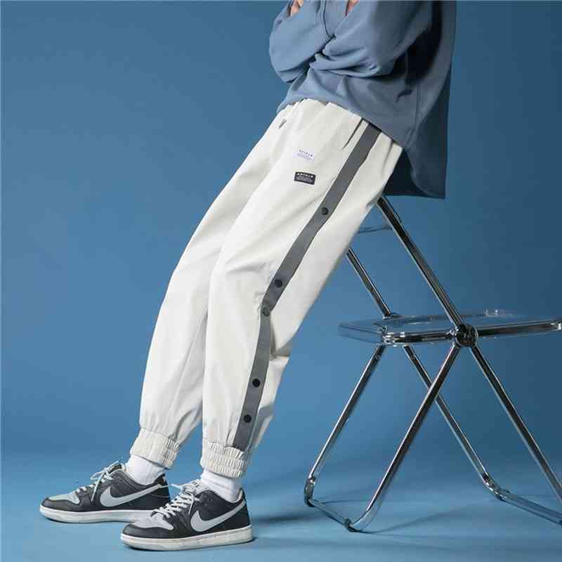 classic jogger men pants cut off split side long pants korean fashion buttons wide leg baggy stylish casual trousers stre, Black
classic jogger men pants cut off split side long pants korean fashion buttons wide leg baggy stylish casual trousers stre, Black