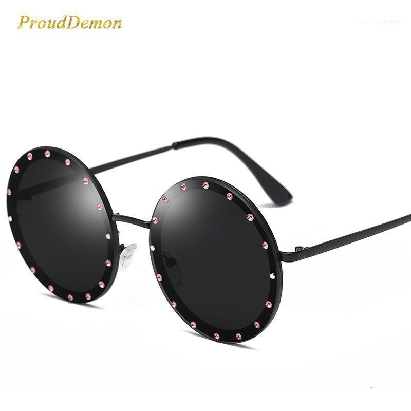 Sunglasses ProudDemon 2021 Fashion Classic Round Shiny Diamond Frame For Women Brand Glasses Designer Male Female Shades UV400
Sunglasses ProudDemon 2021 Fashion Classic Round Shiny Diamond Frame For Women Brand Glasses Designer Male Female Shades UV400