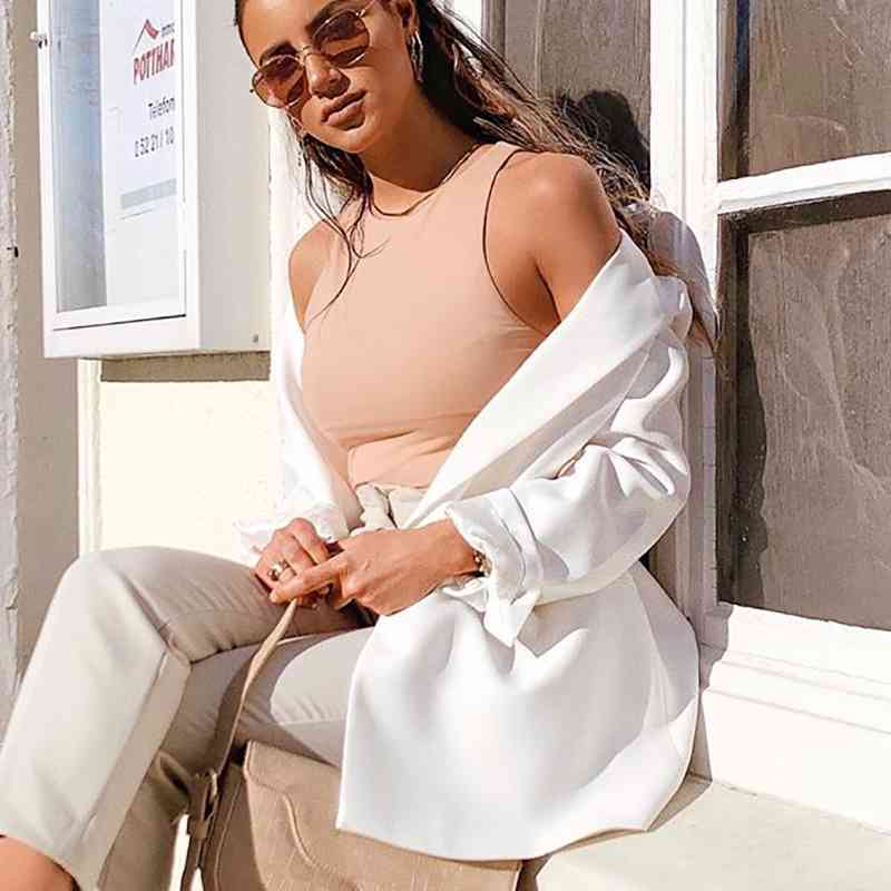 Sexy women soft khaki bodysuits summer fashion ladies slim bodycon elegant female vintage girls chic 210430