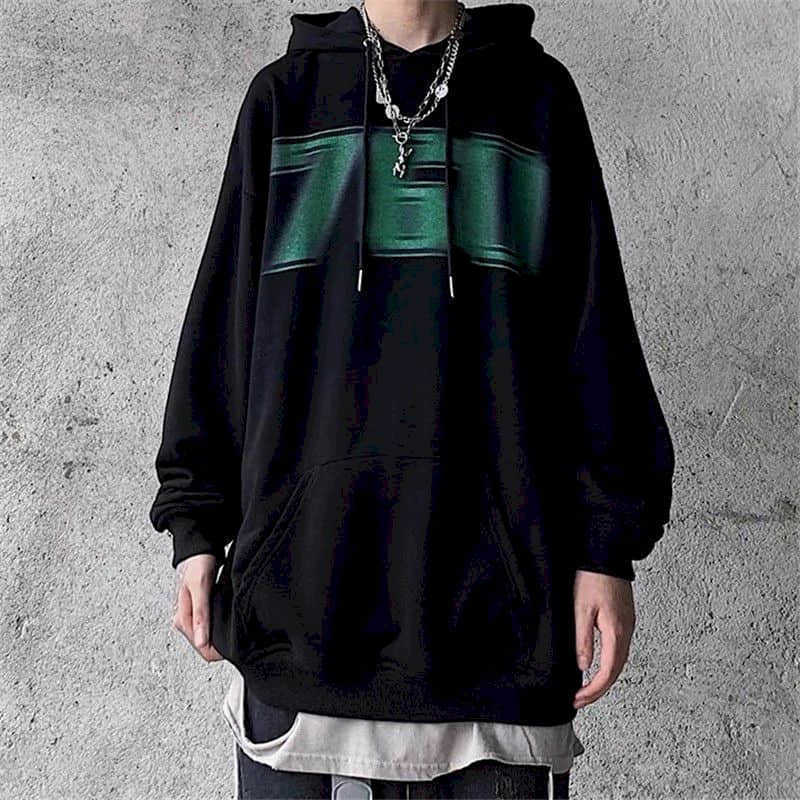 Trendy hooded sweatshirt autumn winter green print fashion Korean hoodies loose hedging thin men's hip hop punk streetwear 210526, 741 black thick
Trendy hooded sweatshirt autumn winter green print fashion Korean hoodies loose hedging thin men's hip hop punk streetwear 210526, 741 black thick