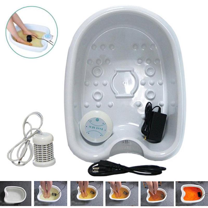 Electric Massagers Home Mini Detox Foot Spa Machine Cell Ionic Cleanse Device Aqua Bath Massage Basin
Electric Massagers Home Mini Detox Foot Spa Machine Cell Ionic Cleanse Device Aqua Bath Massage Basin