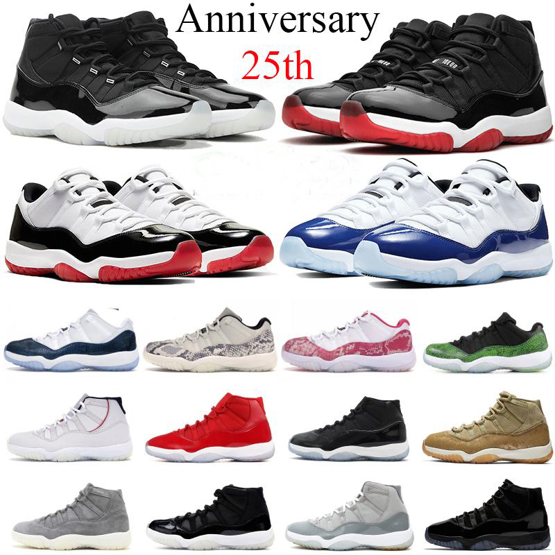 11 11s 25th Anniversary Low white concord 45 bred Men Basketball Shoes Gym Red Gamma Blue XI Women Sports Sneakers 36-47
11 11s 25th Anniversary Low white concord 45 bred Men Basketball Shoes Gym Red Gamma Blue XI Women Sports Sneakers 36-47