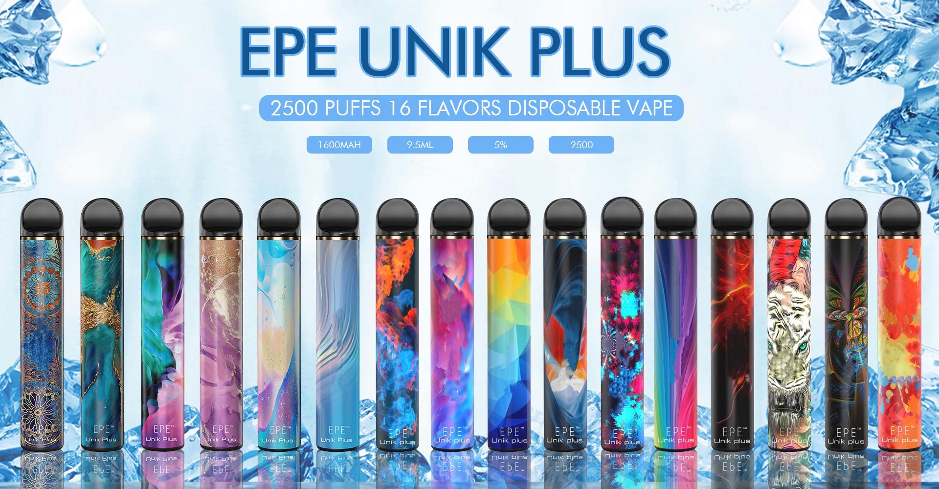 2022 Original Epe Vape E Cigarettes Mods Vaporizers 2500 Puffs Battery 1600 mAh Empty Pen Pre-filled 9.5 ml Cartridge Pod Wholesale
2022 Original Epe Vape E Cigarettes Mods Vaporizers 2500 Puffs Battery 1600 mAh Empty Pen Pre-filled 9.5 ml Cartridge Pod Wholesale