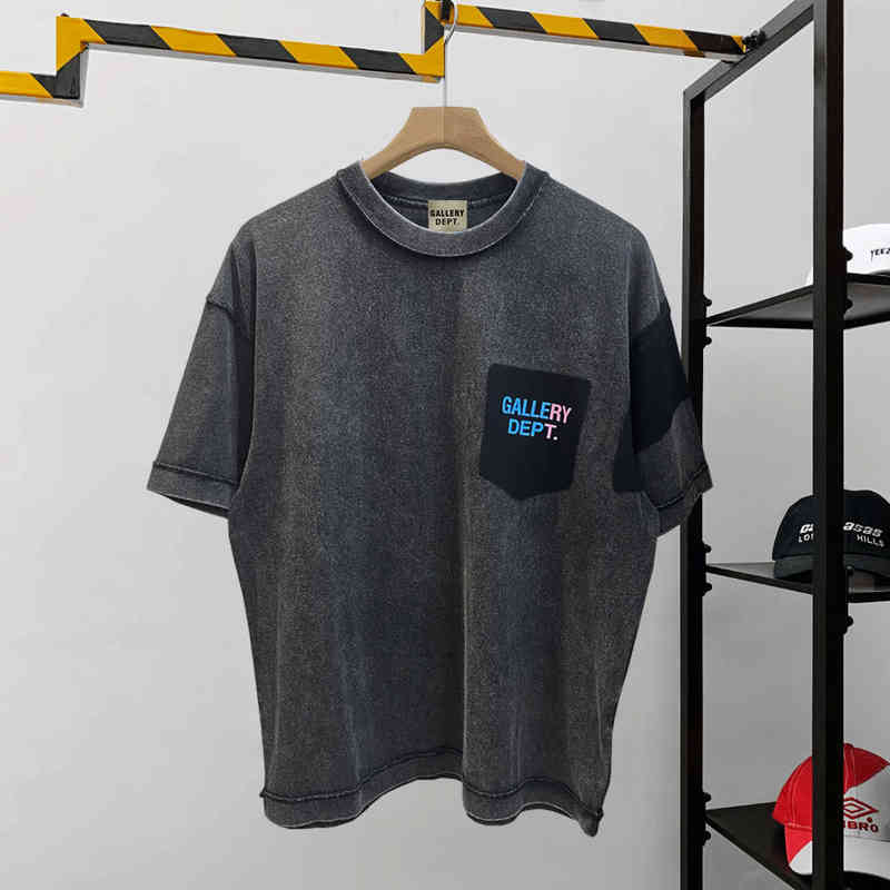 Hip hop high street fashion brand GD Galery dept used wash loose round neck print short sleeve t-shirt men md 4SZS, Wash black
Hip hop high street fashion brand GD Galery dept used wash loose round neck print short sleeve t-shirt men md 4SZS, Wash black
