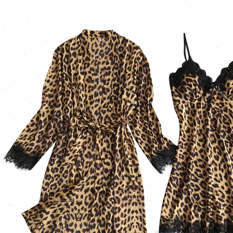 leopard pajama set satin womens sleepwears silk cardigan nightdress bathrobe bath robes underwear sleepwear lenceria mujer night wear, Black;red
leopard pajama set satin womens sleepwears silk cardigan nightdress bathrobe bath robes underwear sleepwear lenceria mujer night wear, Black;red