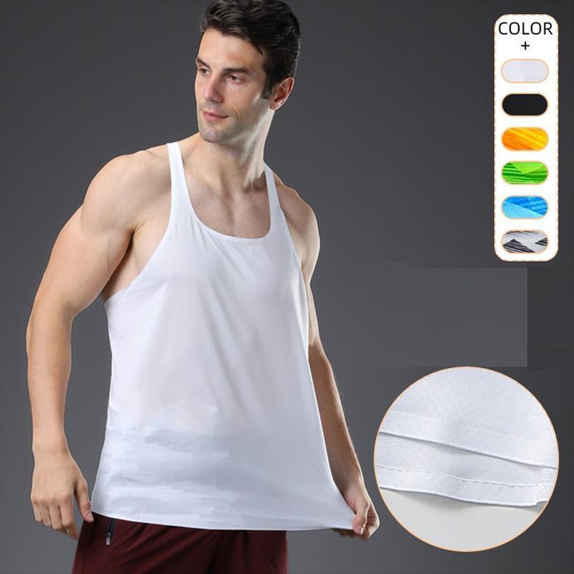 summer lightweight outdoor running mens vest basketball training fitness breathable sleeveless loose quick drying shirt, White;black
summer lightweight outdoor running mens vest basketball training fitness breathable sleeveless loose quick drying shirt, White;black