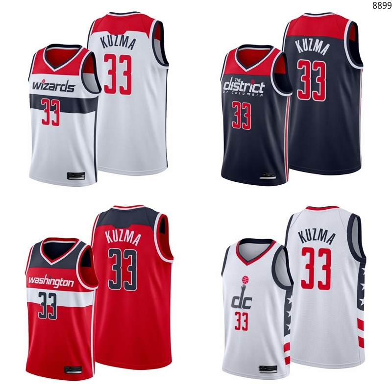 Kyle Kuzma 33 Spencer Dinwiddie 26 2021 Trade Basketball WashingtonWizardsMen White Edition City Jersey
Kyle Kuzma 33 Spencer Dinwiddie 26 2021 Trade Basketball WashingtonWizardsMen White Edition City Jersey