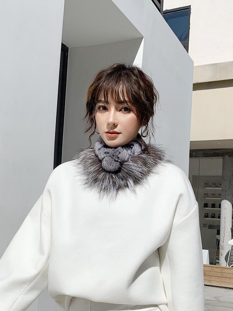 Scarves Chinchilla Series Fur Scarf Collar Silver Min Fashion Winter Style Size:60*14cm
Scarves Chinchilla Series Fur Scarf Collar Silver Min Fashion Winter Style Size:60*14cm