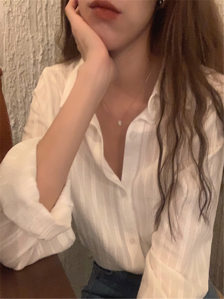 S-XL oversize Blouses spring Tops femme Casual Women shirt long sleeve Cotton Girls Blouse Plus Size Blusas autumn 210417Z