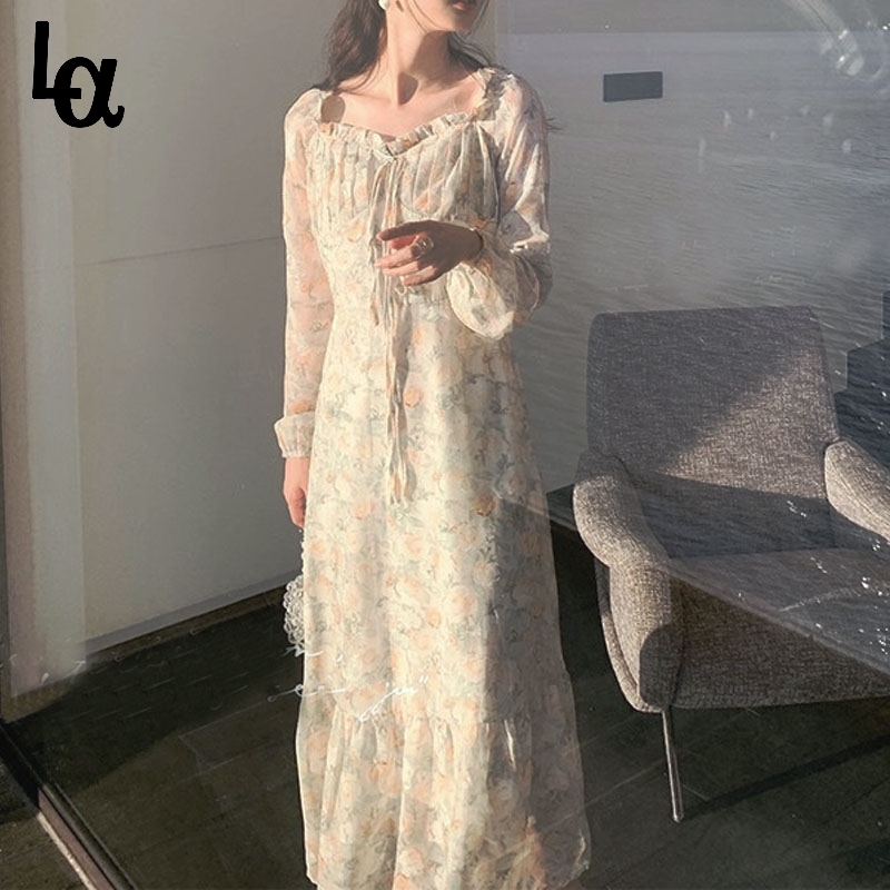 Summer Square Collar Elegant Party Dress Women Long Sleeve Casual Floral Midi Female Beach Korean 210519, Sleeveless dress
Summer Square Collar Elegant Party Dress Women Long Sleeve Casual Floral Midi Female Beach Korean 210519, Sleeveless dress